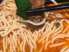 香草番茄汤.猪软骨面-和府捞面(东直门银座店)