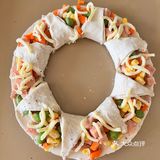 手抓饼版披萨
