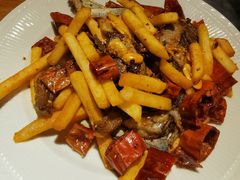 薯条爆羊排-疆里疆外·和田烤肉·清真