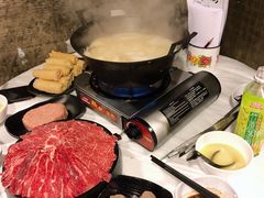 -鲜入围煮花胶鸡海鲜火锅