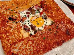 鸡蛋蘑菇熏肉荞麦可丽饼-RAC BAR(安福路店)