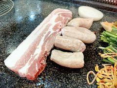 烤牛肠-韩阳王石板烤肉