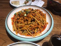 -东来菜馆•手抓海鲜家常菜•海鲜锅贴(鸽子窝店)