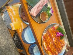 -明洞阿姨·韩式酱蟹烤肉·创意料理(三元桥店)