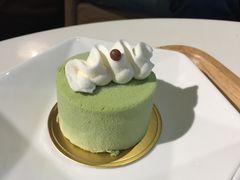 抹茶红豆蛋糕-sugarman espresso素饮糖人高新咖啡工厂