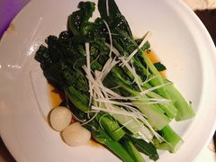 油淋脆菜心-绿茶餐厅(乐峰广场店)