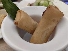 自家手拆蟹黄春卷-苏小柳点心·手作小笼包(浦东嘉里城分院)