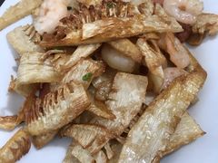 煎笋脯干贝炒虾仁-旧款宁波饭店(华敏世纪广场店)