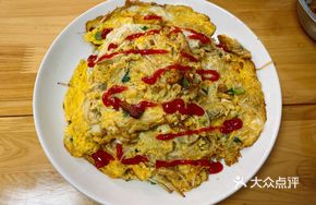 Sea Clam Egg Pancake