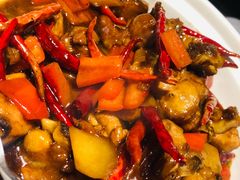 老头儿醋溜鸡-老头儿油爆虾(星光一期店)