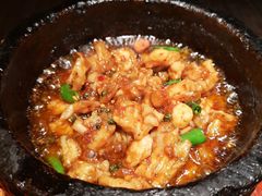 酱爆石锅蛙-绿茶餐厅(松江万达店)