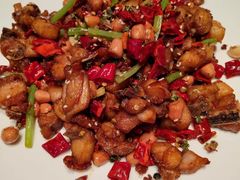干煸辣子鸡-汉小城·老铫子藕汤·乡野湖北菜(江汉路吉庆街店)