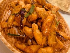 黄金炸茄子-松针蔡记蒸饺(花园路店)