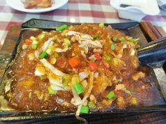 铁板水晶粉-老道里东北春饼店(红棉路店)