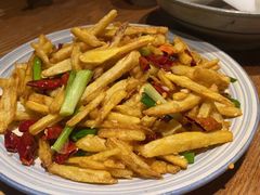 干煸藕丝-静一餐厅·湖北菜(前门创始店)