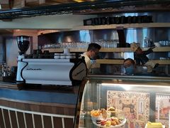 面包甜点陈列柜-良木缘咖啡西餐(川大店)