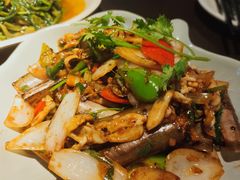 紫苏炒圣子-大头虾越式风味餐厅(光明广场店)