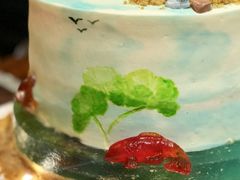 -咖咖熊蛋糕定制·蓝风车动物奶油
