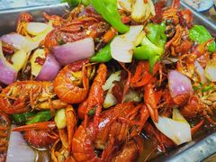 香辣十三香龙虾-517烧烤·龙虾·海鲜大排档(万象都荟店)