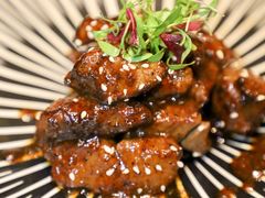 蒜爆牛柳粒-新天世纪中餐厅