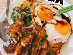 葱油鸡扒双蛋饭-香江姳苑粥饭(人民广场店)