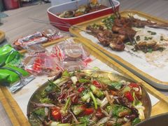 -街角等你.大连海鲜烧烤.经典铁板海鲜串(西安路店)