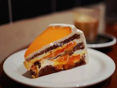 巧克力柿子流心-black rainbow coffee