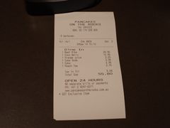 账单-Pancakes on the rocks(Darling Harbour)