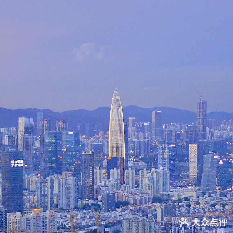 手机调色教程·黄油相机·南山公园的晚霞