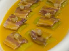 瑶柱咸肉煮顺德黑毛瓜-HOME餐厅粤菜 融合菜