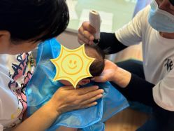 -慧婴轩婴儿理胎发胎毛笔胎毛画手足印(通州店)