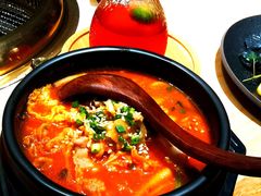 鲜豆腐泡菜汤-松鱼亭·和牛烧肉(协鑫广场店)