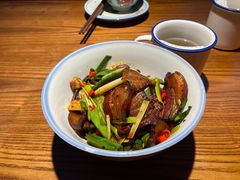 香蒜炒土腊味-老湘村·湖南土菜(天河维多利店)