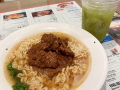 沙爹牛肉公仔面-敏华冰厅(天河城店)