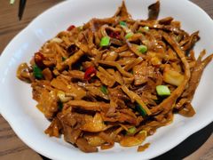 三层肉炒建瓯笋芽-四道菜·福建菜馆(新街口金鹰店)