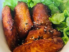 黑白芝麻鸡翅-Lets burger非常汉堡·环球风味(蓝色港湾店)
