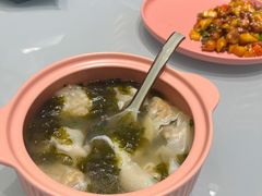 高汤虾仁香菇大肉馄饨-甜阿姨·天台花园私房菜(万松园店)