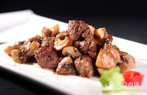Black Pepper Mushroom Filet Steak