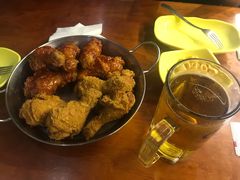 cass生扎啤-BHC炸鸡(明洞总店)