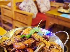 大虾鸡翅-民食香·腊排骨野生菌美食(木府店)
