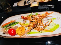 香焗龙虾配自制黑松露酱-上海苏宁宝丽嘉酒店·Cafe Bellagio西餐厅