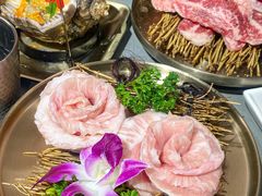 -围炉肉舍•炭烤活鳗•丹东海鲜烤肉(步行街店)