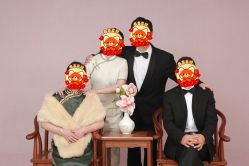 -时光纪亲子全家福照相馆(静安店母女写真父母纪念照)