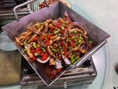 铁板鱿鱼须-昱龙大盆牛蛙馆(三兴街总店)