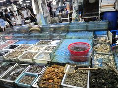-霞涌市场海鲜摆卖区