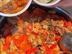 -贵州辣子鸡番茄鸡