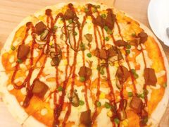 照烧牛肉双层薄脆披萨-必胜客(王府井店)