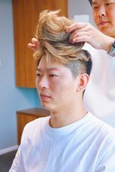 -型男帮男士假发补发·佩戴式发型