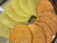 土豆地瓜片拼盘-味家烤肉烤鳗鱼牛排(西塔旗舰店)