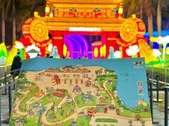 -欢乐海岸椰林沙滩-2025湾区超级灯会